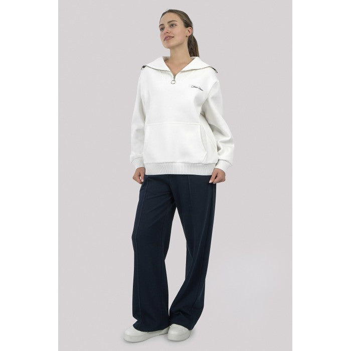 Ватиран суитшърт с поло яка - Snow White
