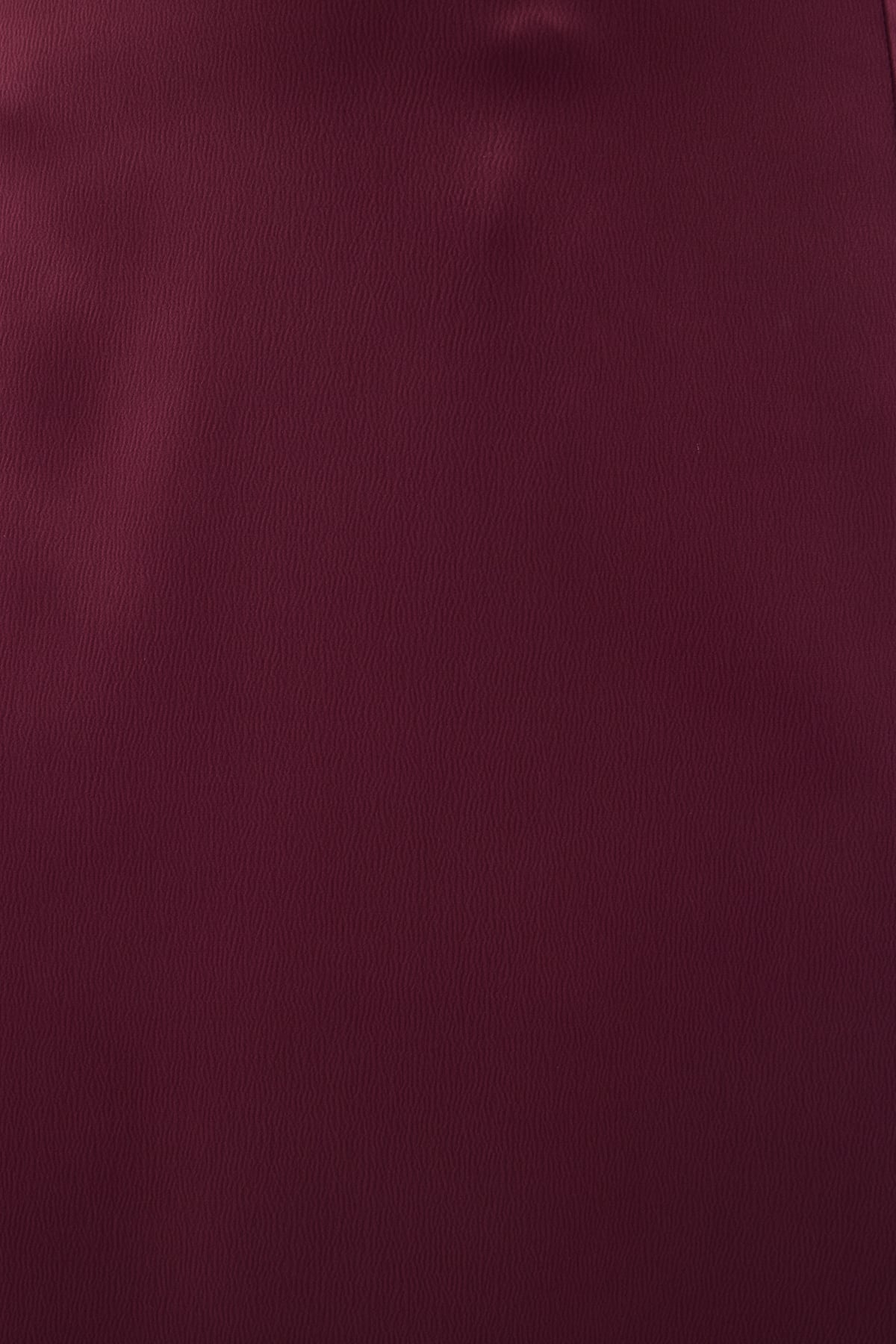 Миди пола в цвят слива