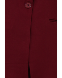 Елегантен панталон в цвят бордо