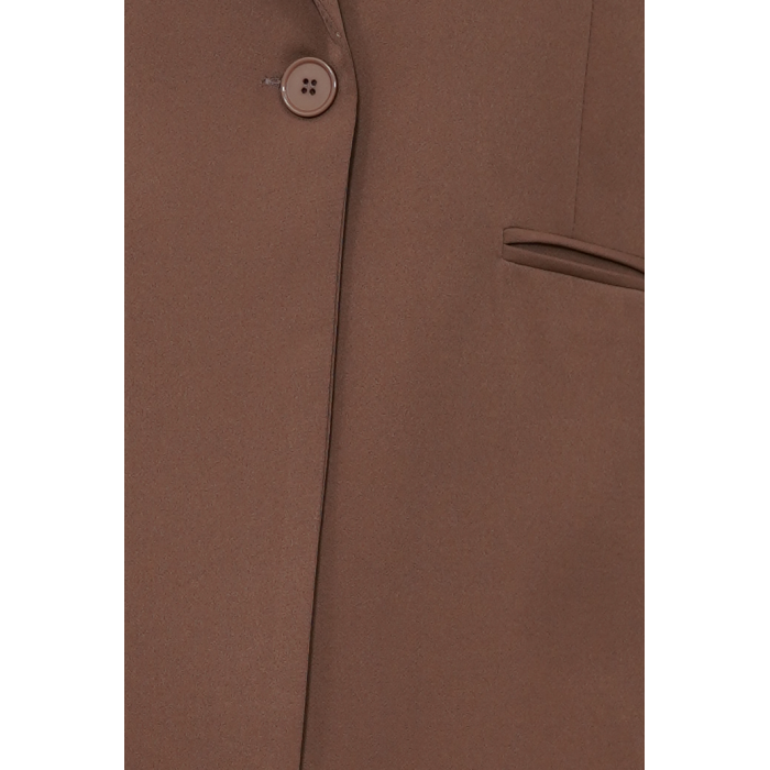 Класическо сако в топло кафяво/камел