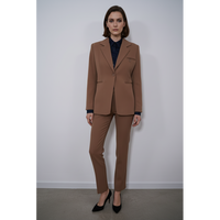 Класическо сако в топло кафяво/камел